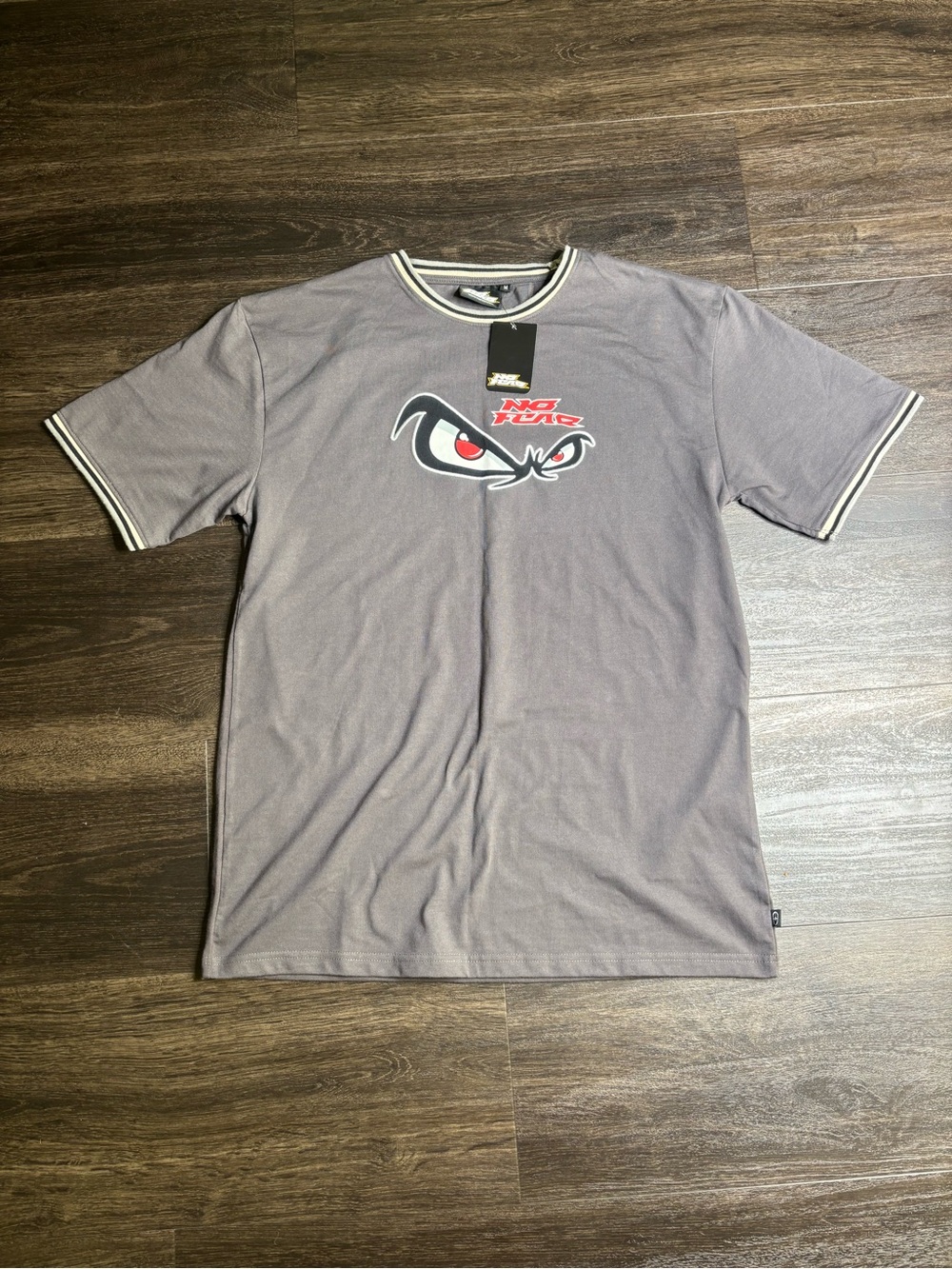 NWT Vintage No Fear EYES T-Shirt Men’s Size Medium Eye of The Beholder Grey